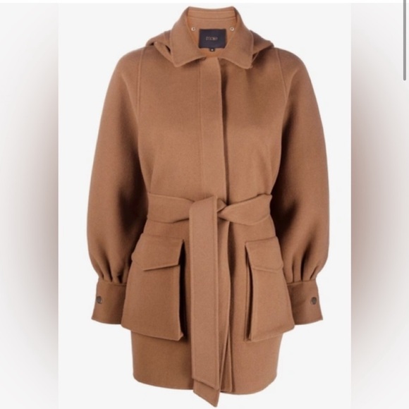 MAJE Galicol Hooded Jacket, Size 38, NWT - Picture 6 of 13